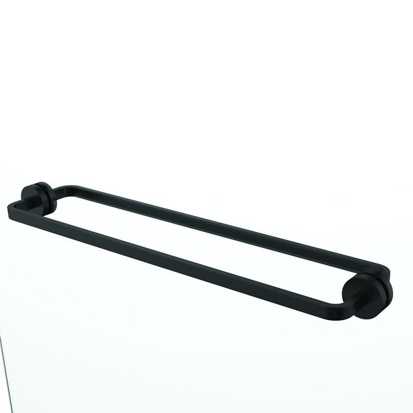 Speakman Vector 24in. Back-to-Back Towel Bar for Glass Shower Door MB SH-2702-MB